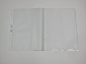 Elba 11 Holes Punched Pocket, A3, Landscape, 120 mic, Clear/Piece