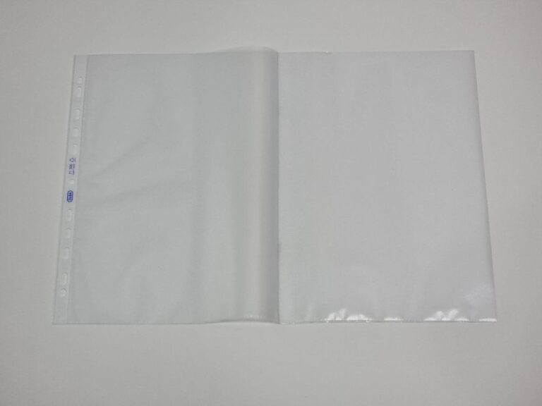 Elba 11 Holes Punched Pocket, A3, Landscape, 120 mic, Clear/Piece