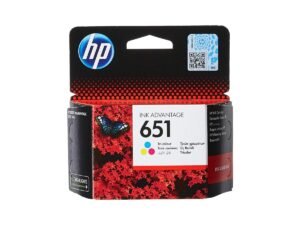 HP 651 Tri-color Ink Cartridge (C2P11AE)
