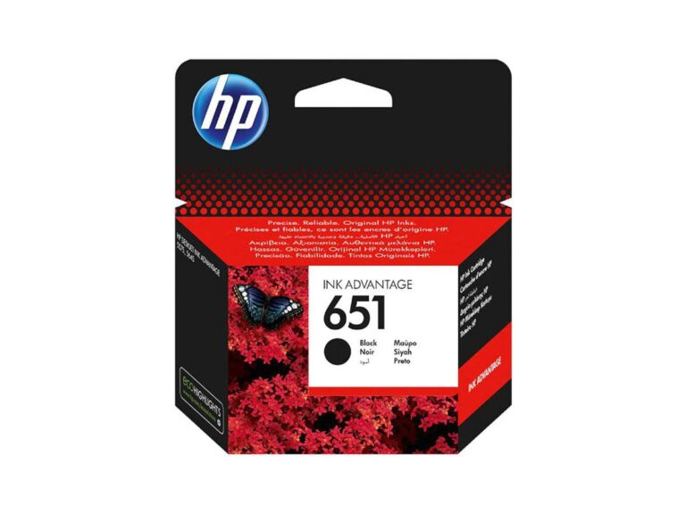 HP 651 Black Original Ink Advantage Cartridge (C2P10AE)