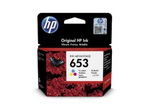 HP 653 Tri-color Original Ink Advantage Cartridge (3YM74AE)