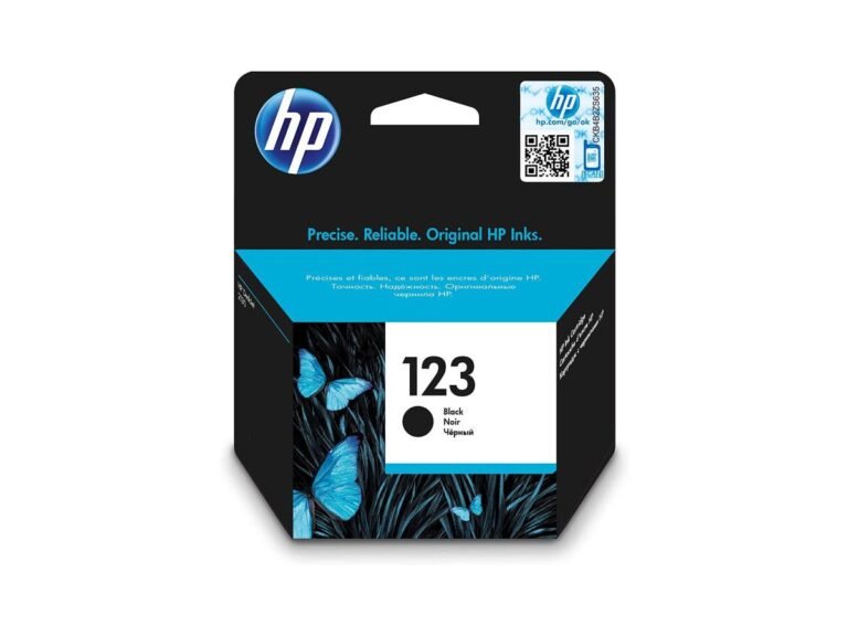 HP 123 Black Ink Cartridge (F6V17AE)