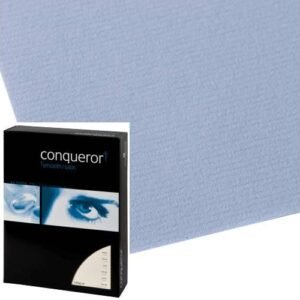 Conqueror Wedgewood Laid, Bleu Lavande 100gsm 500 Sheets/ Pack