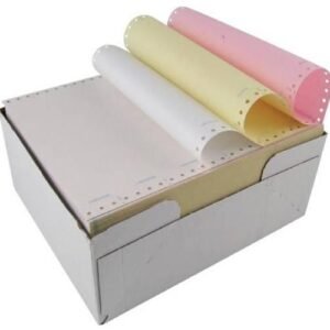 Amest Computer Paper, A4 Size, 3 ply, 500 Set/box (White/Pink/Yellow)