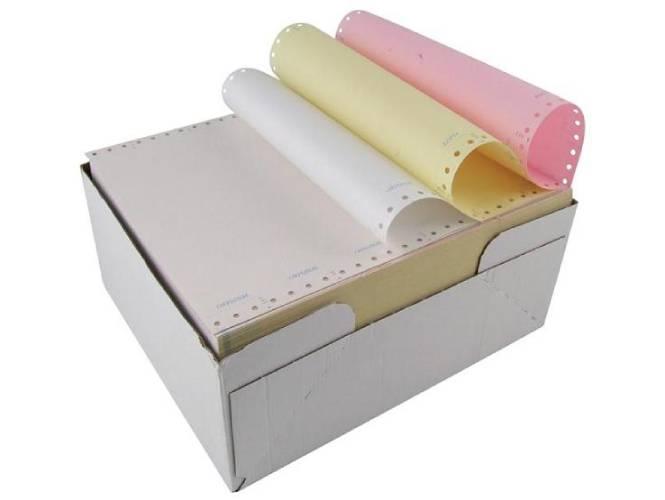 Amest Computer Paper, A4 Size, 3 ply, 500 Set/box (White/Pink/Yellow)