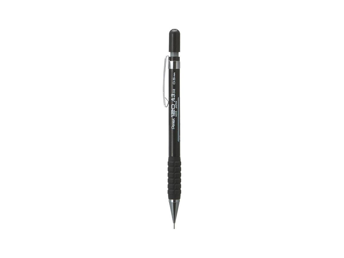Pentel A315 120 A3 Mechanical Pencil 0.5mm, Black (Pack of 12) - Image 1