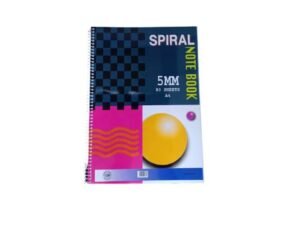 FIS A4 Spiral Notebook 5mm Square Ruled (FSNBA4JF114)