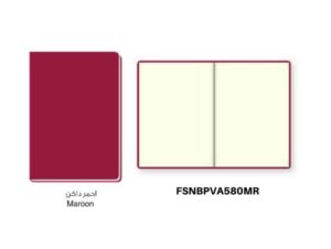 FIS PVC Soft Cover Notebook, Plain, 80 Sheets, A5