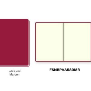 FIS PVC Soft Cover Notebook, Plain, 80 Sheets, A5
