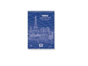 FIS Top Spiral Pad, A4, 80 Sheets, Line Ruled