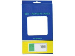 FIS Multipurpose Labels 34 x 67mm, 20Sheets-Box (FSLA3467)