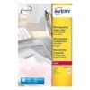 Avery L7552-25 Multipurpose Labels 55 x 12.7mm, Transparent Labels - Thumbnail Image 2