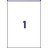 Avery L7083-10 Self-Adhesive Repositionable Clear Sign Pocket (221 x 304 mm) - Thumbnail Image 3