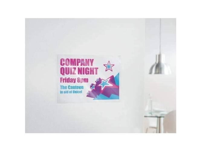Avery L7083-10 Self-Adhesive Repositionable Clear Sign Pocket (221 x 304 mm) - Image 4