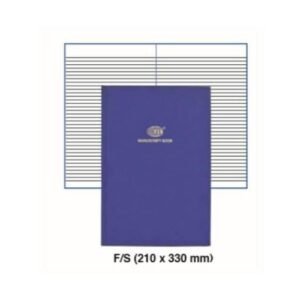 FIS Manuscript Book 10QR, FS, 210mm X 330mm (FSMNFS10Q)