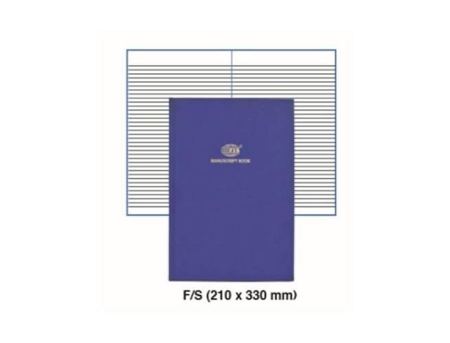 FIS Manuscript Book 10QR, FS, 210mm X 330mm (FSMNFS10Q)