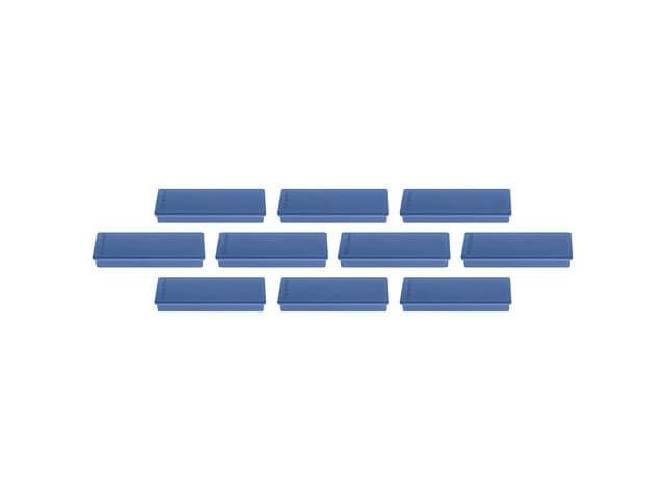 Magnetoplan Magnetic Rectangular on Blister 4pcs-pack Dark Blue – COP16651414
