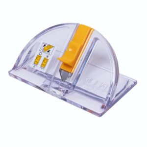 Olfa Deluxe Mat Cutter, Transparent, plus 5 blades [OL-MC-45]