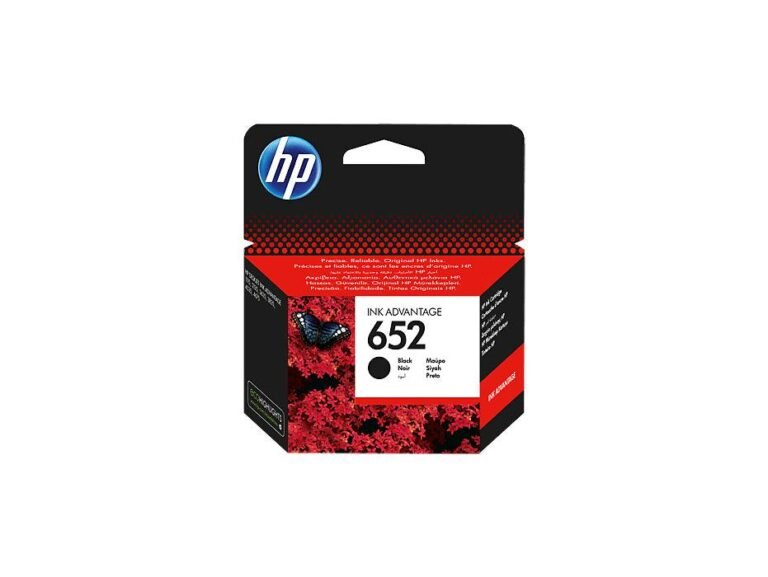 HP 652 Black Ink Cartridge (F6V25AE)