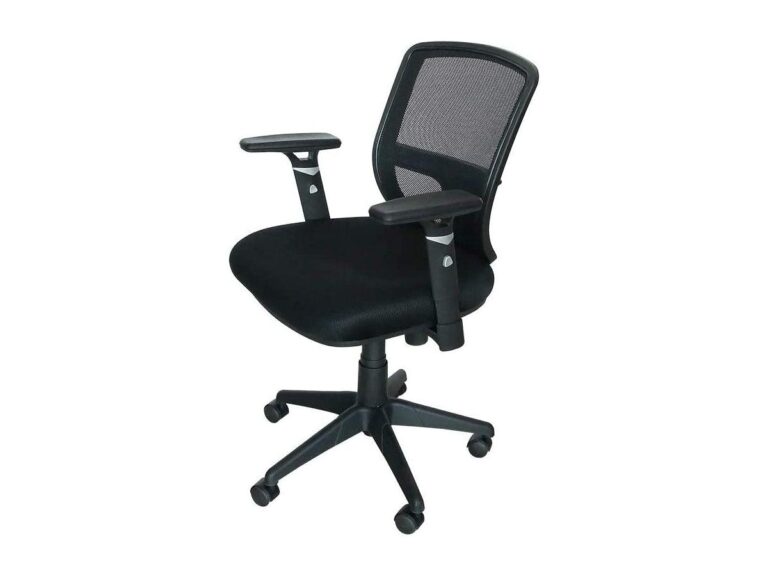 Pilot Mesh Back ( Medium Back ) and Upholstered Seat, with Nylon Base