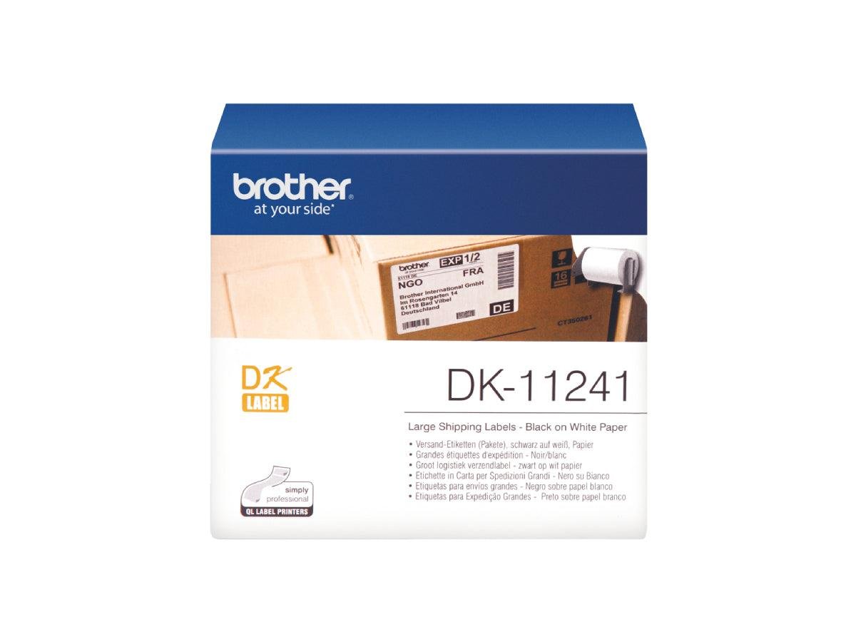 Brother DK-11241 Large Shipping Labels 102mmx152mm - Image 1