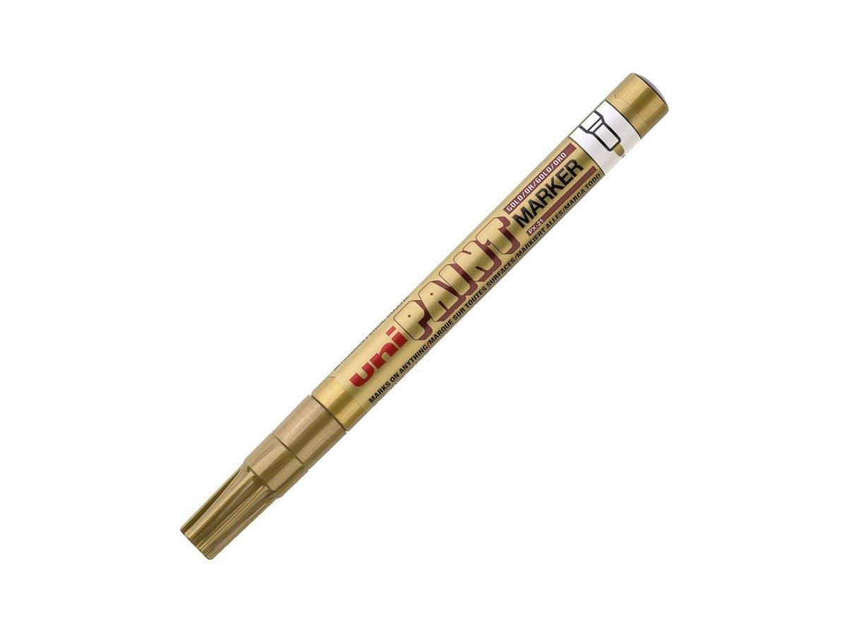 Uni-ball Uni Paint Marker, Gold, 12pcs/box, MI-PX21-GD - Image 2