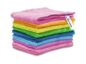 Vileda Multipack Microfiber Napkins 8 Pieces