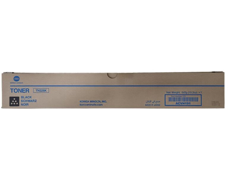 Konica Minolta TN228K Black Toner Cartridge