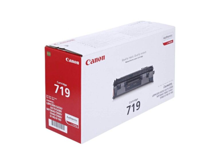 Canon 719 Black Toner Cartridge