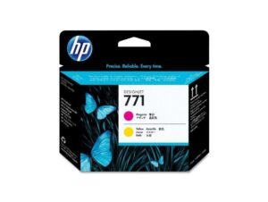 HP 771 Magenta and Yellow Original Printhead Cartridge (CE018A)