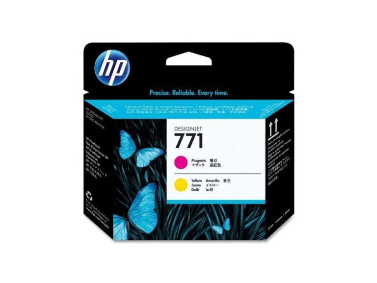 HP 771 Magenta and Yellow Original Printhead Cartridge (CE018A)