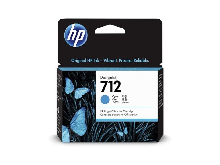 HP 712 29ml Cyan DesignJet Ink Cartridge 3ED67A