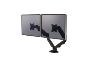 Fellowes Eppa Dual Monitor Arm – Black (9683401)