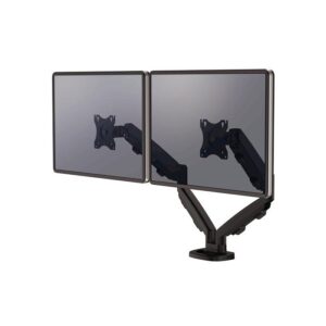 Fellowes Eppa Dual Monitor Arm – Black (9683401)