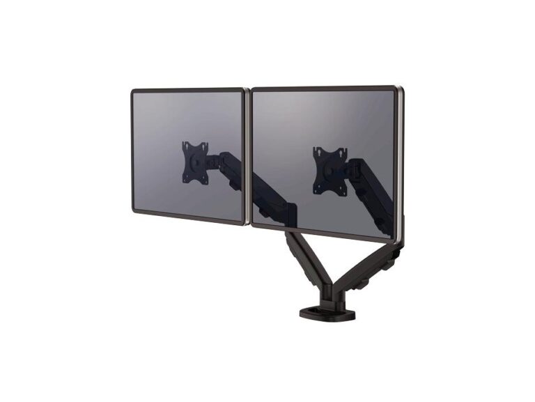 Fellowes Eppa Dual Monitor Arm – Black (9683401)