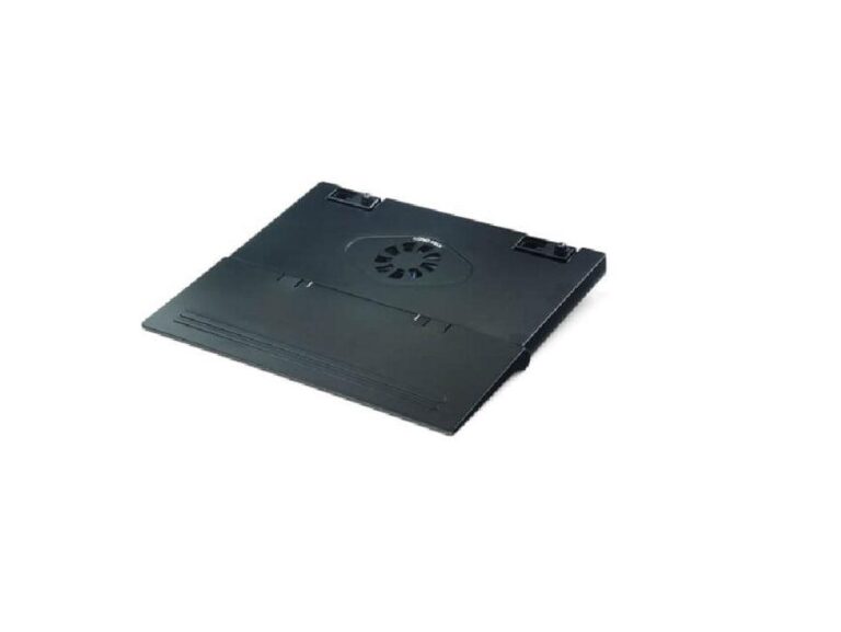 Micro Meilon Note Book Stand NBS-02CH with 4 Port 2.0 USB Hub, Black