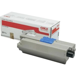 OKI 44469810 Black Toner Cartridge, High Yield