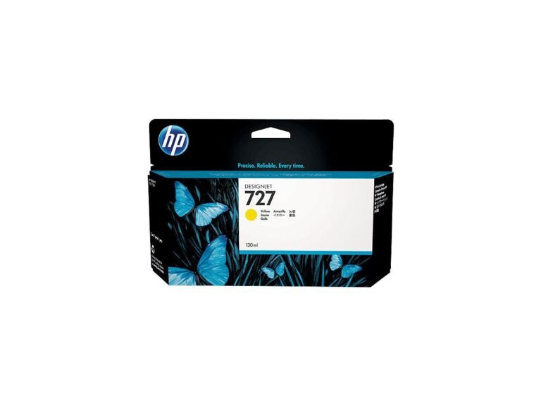 HP 727 130-ml Yellow DesignJet Ink Cartridge B3P21A