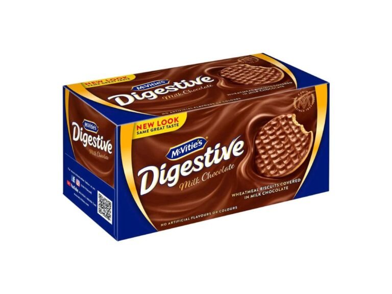 McVitie’s Digestive Milk Chocolate Biscuits 200gm
