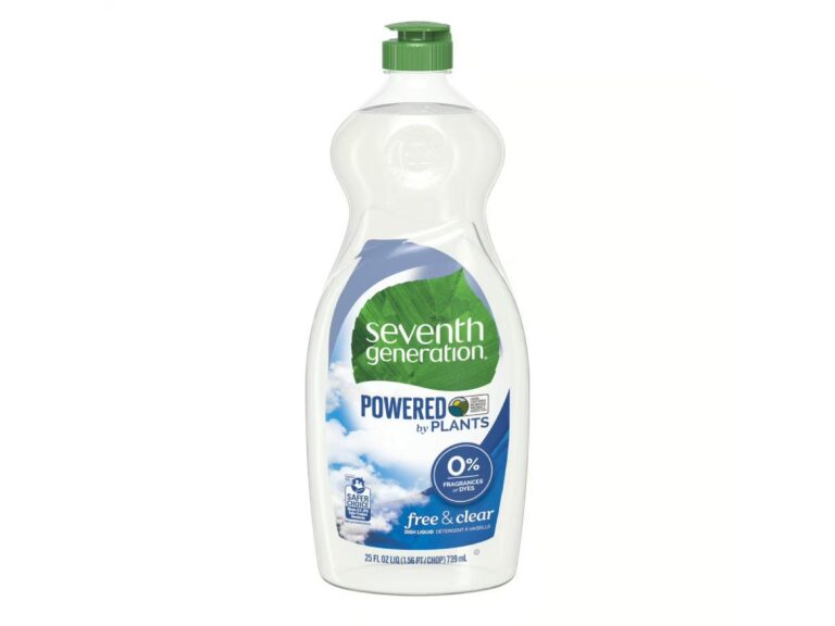 Seventh Generation Dish Liquid Soap, Clear, 25oz