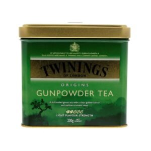 Twinings Gunpowder Tea Tin 200Gm