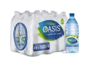 Oasis Water Bottle 500ml, Pack of 24