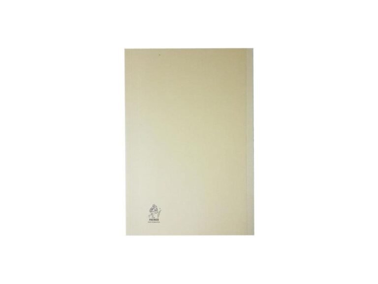 Premier Square Cut Folder with Fastener FS, Buff