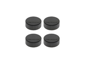 Magnetoplan Discofix Magnum Magnet, 34mm Black, 4pcs/pack