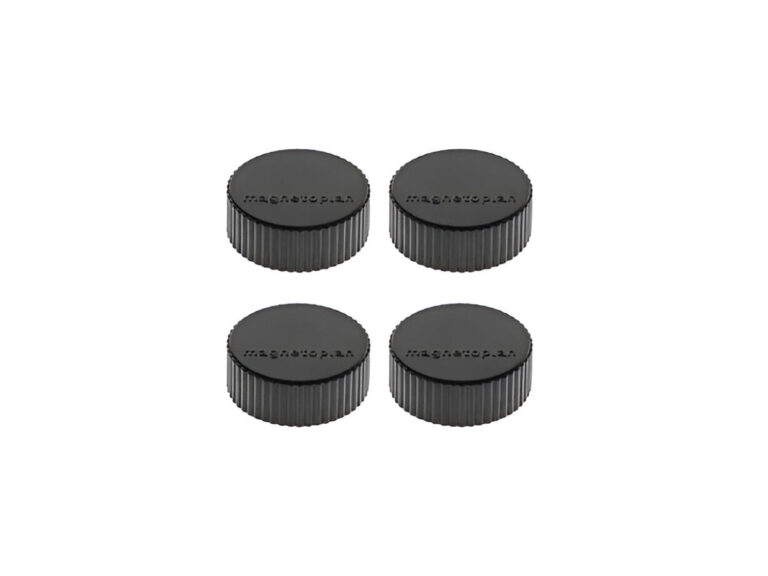 Magnetoplan Discofix Magnum Magnet, 34mm Black, 4pcs/pack