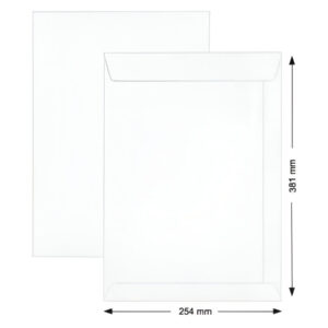 FIS White Envelope 254 x 381mm 15″ x 10″ (Pack of 50)