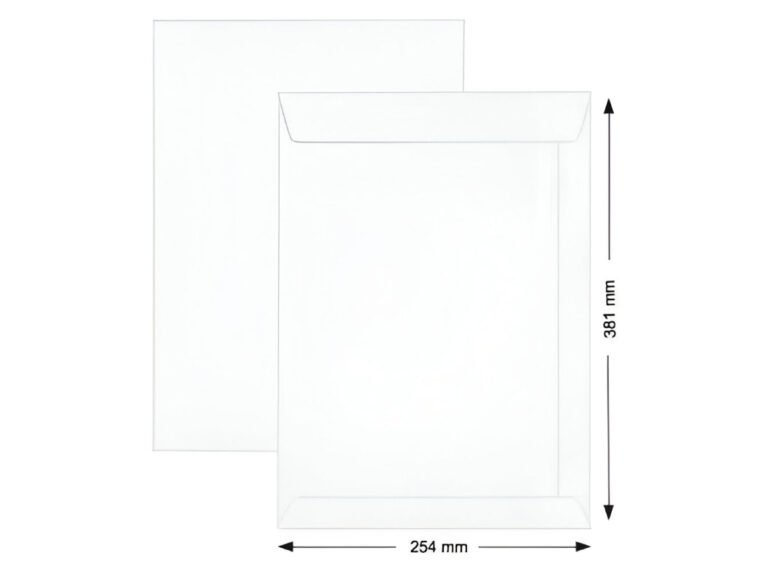 FIS White Envelope 254 x 381mm 15″ x 10″ (Pack of 50)