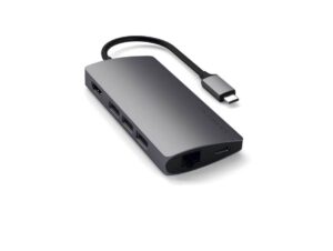 Satechi USB-C Multiport Adapter V2, Space Gray