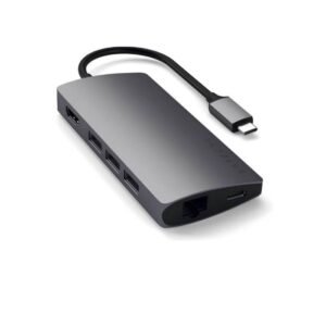 Satechi USB-C Multiport Adapter V2, Space Gray
