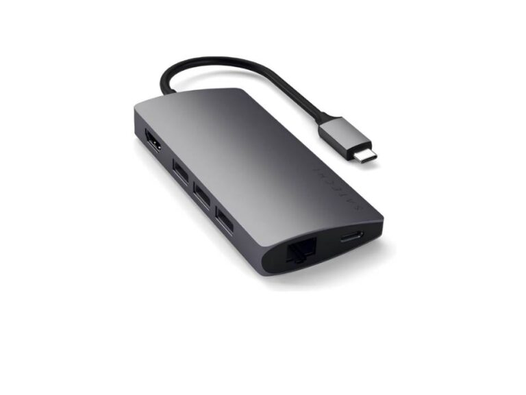 Satechi USB-C Multiport Adapter V2, Space Gray